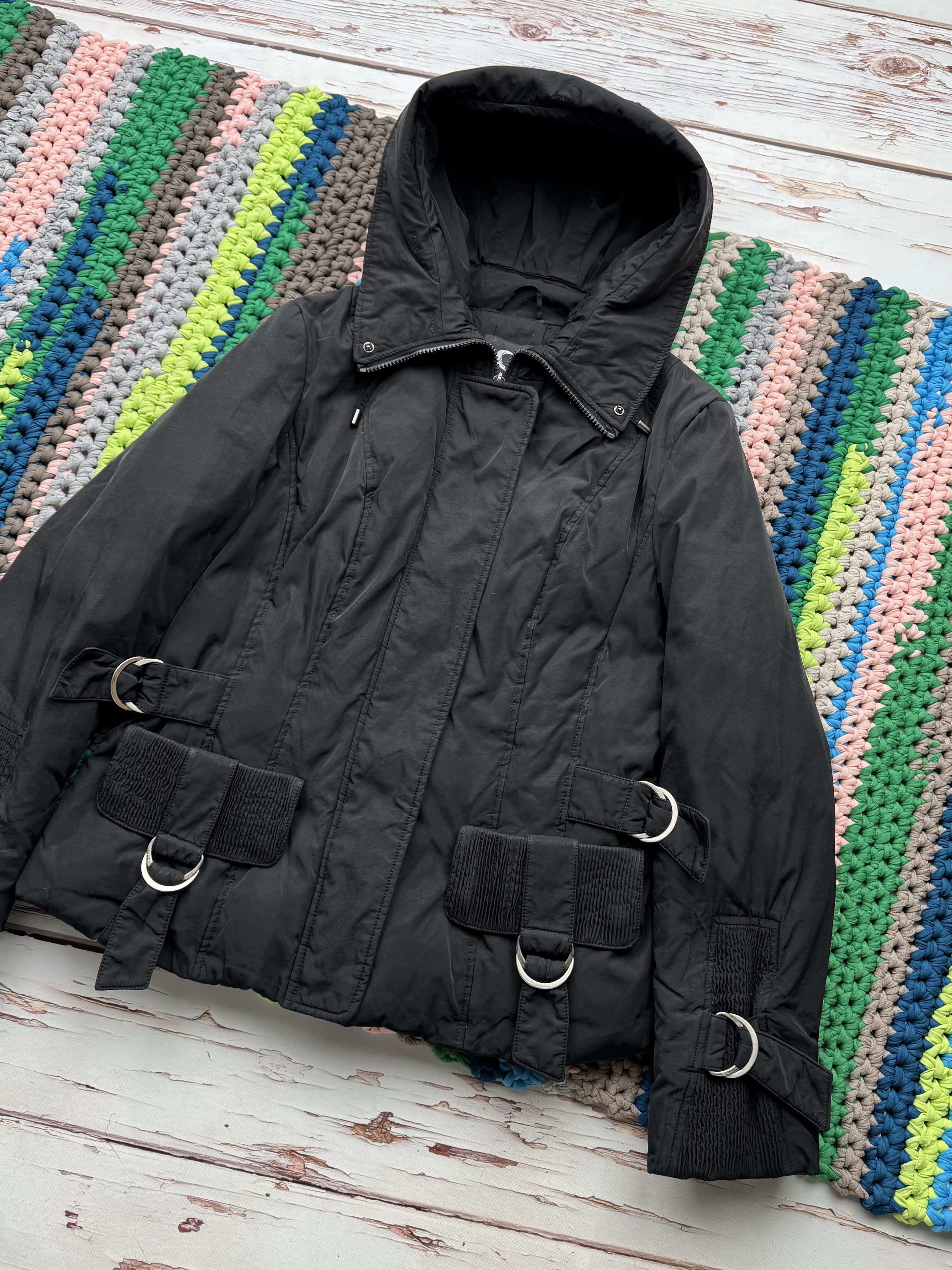 If Six Was Nine Vintage Hooded Jacket With Straps (ET1) Size L / US 10 / IT 46 - 3 Thumbnail