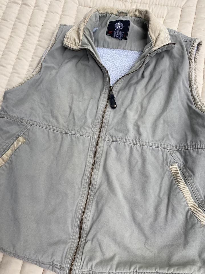 Other Vintage North Bay Sherpa Lined Workwear Vest (M) Size US M / EU 48-50 / 2 - 5 Thumbnail