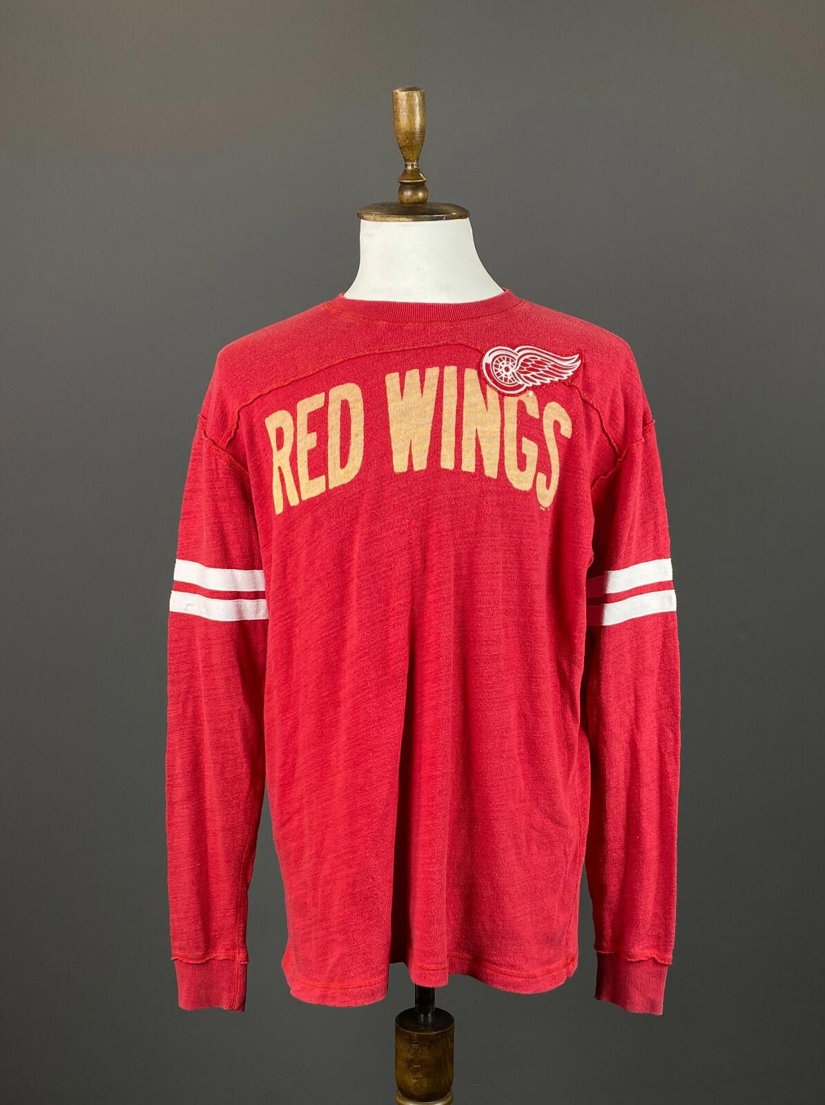 Red Wing 3 Four Red Wings Detroit National Hoceky Sweater Size XL Size US XL / EU 56 / 4 - 1 Thumbnail