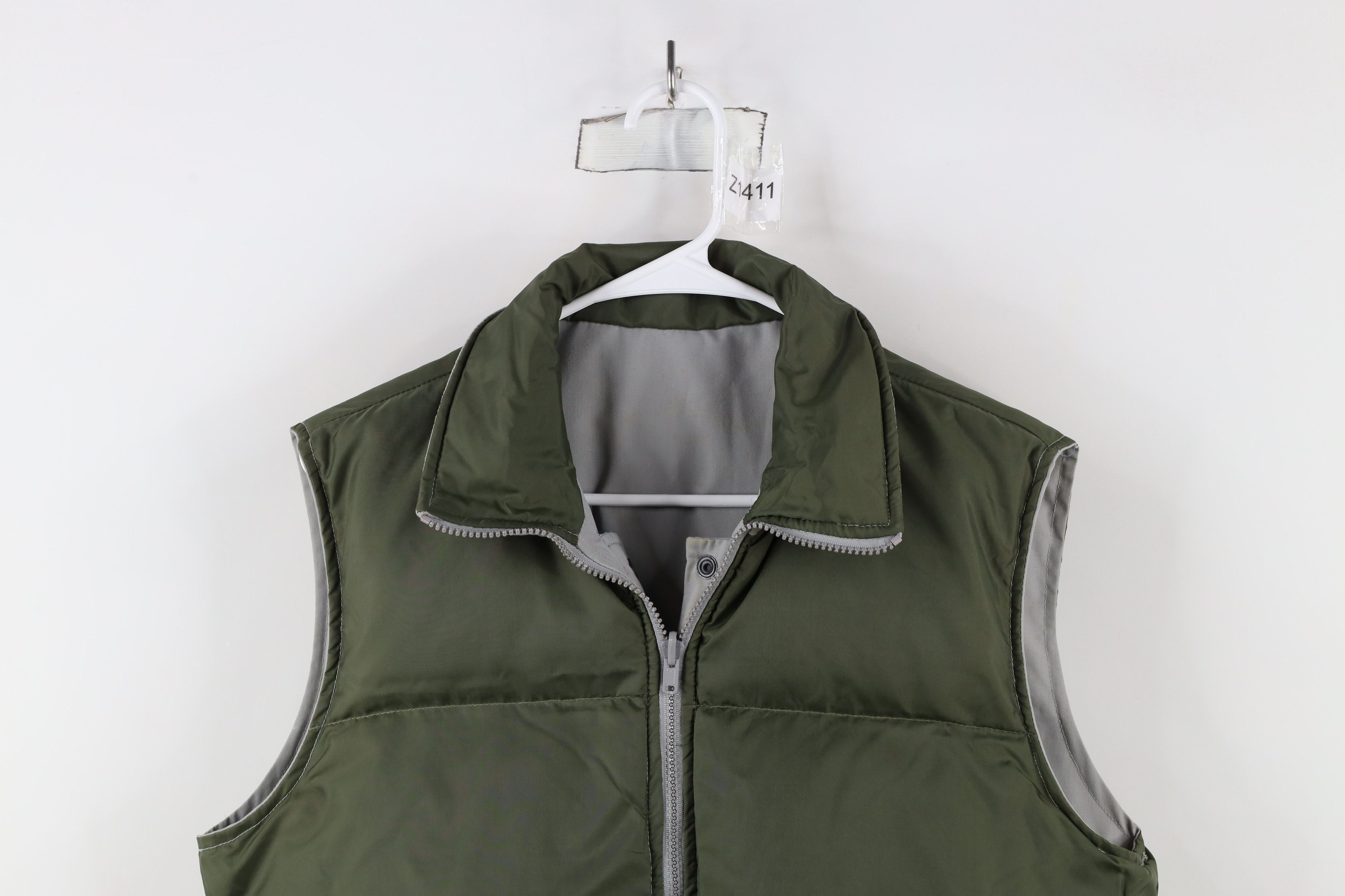 Vintage Vintage 70s Streetwear Reversible Duck Insulated Puffer Vest Size US M / EU 48-50 / 2 - 13 Thumbnail