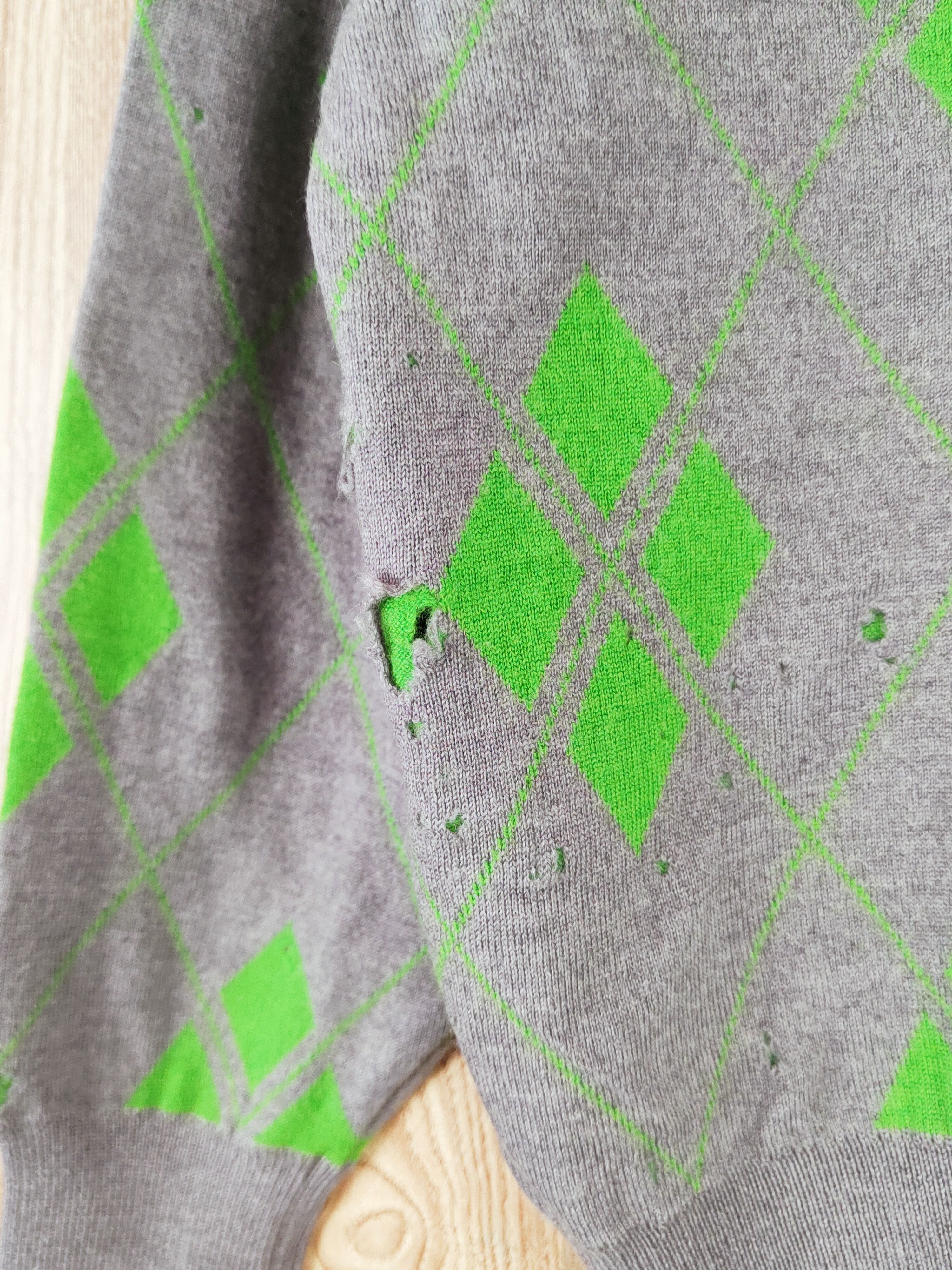 Christian Dior Monsieur Christian Dior Sports ripped Knitwear Sweatshirts #W740 Size S / US 4 / IT 40 - 11 Thumbnail