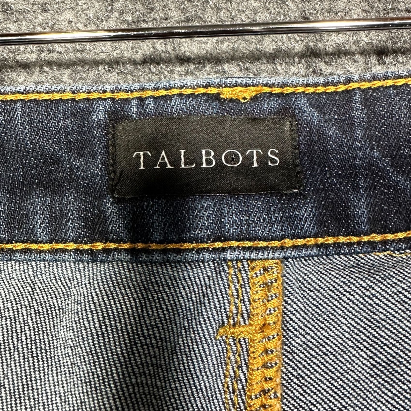 Talbots Talbots Jeans Womens 6 Everyday Relaxed Medium Wash Cotton Stretch Pockets Size 28" / US 6 / IT 42 - 5 Thumbnail