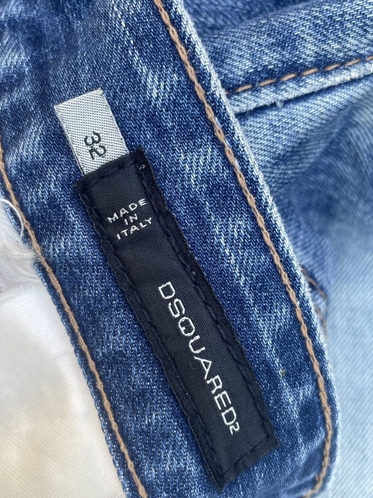 Designer × Dsquared2 Dsquared2 Distresed Denim Size US 33 - 23 Thumbnail