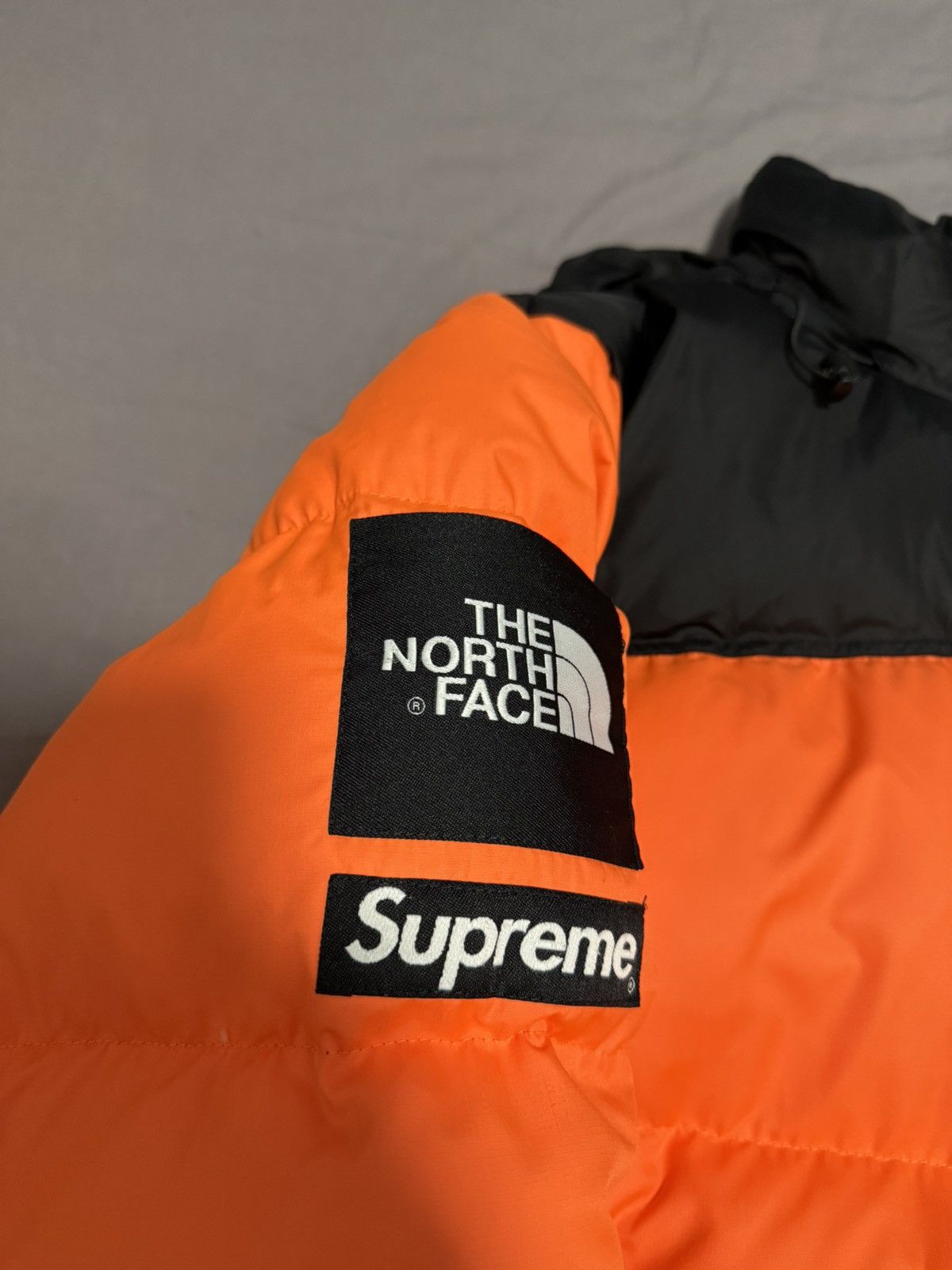 Supreme × The North Face Supreme tnf the north face leaves orange nuptse Jacket Size US L / EU 52-54 / 3 - 2 Thumbnail