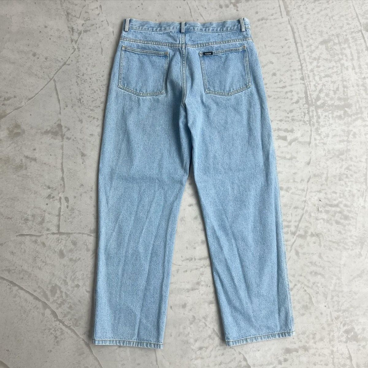 Gosha Rubchinskiy Gosha Rubchinskiy Wide Leg Denim Jeans Size US 32 / EU 48 - 2 Thumbnail