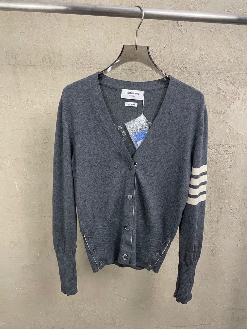 Thom Browne Thom Browne Gray dot man woolen needle Size S / US 4 / IT 40 - 1 Thumbnail