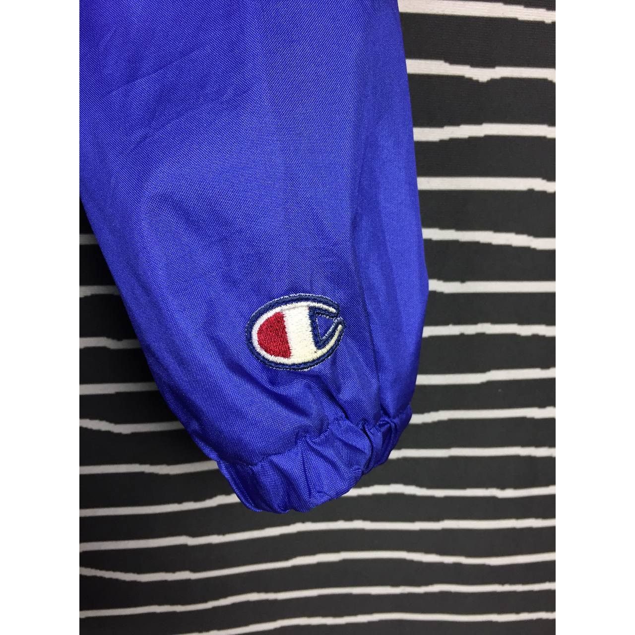 Champion × Vintage Vtg 90s Champion Product Mini Logo Windbreaker Coach Jacket Size US L / EU 52-54 / 3 - 5 Thumbnail