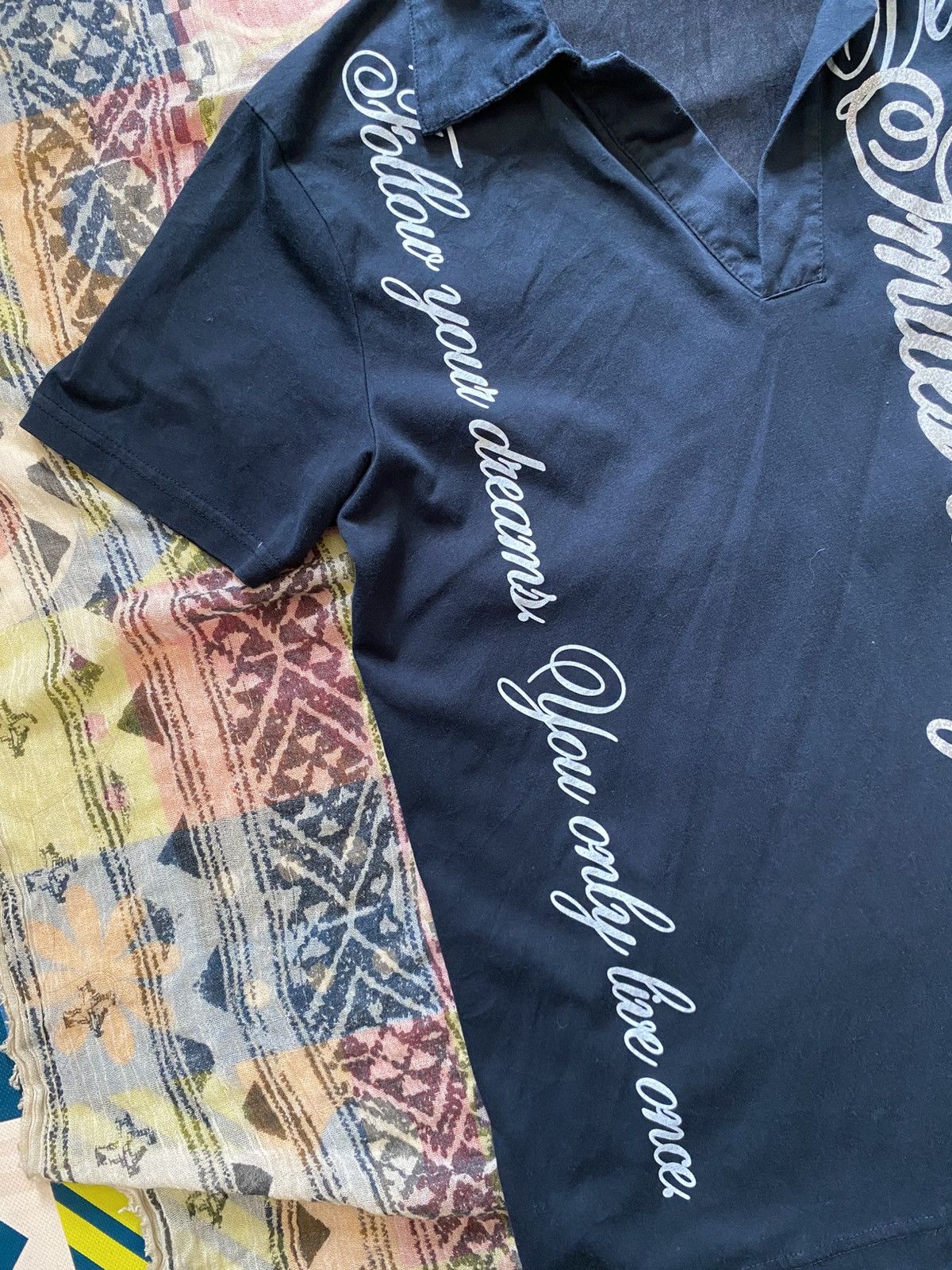 20471120 × Beauty Beast × Japanese Brand Vintage sorridere glitter poem tshirt Size US M / EU 48-50 / 2 - 6 Thumbnail