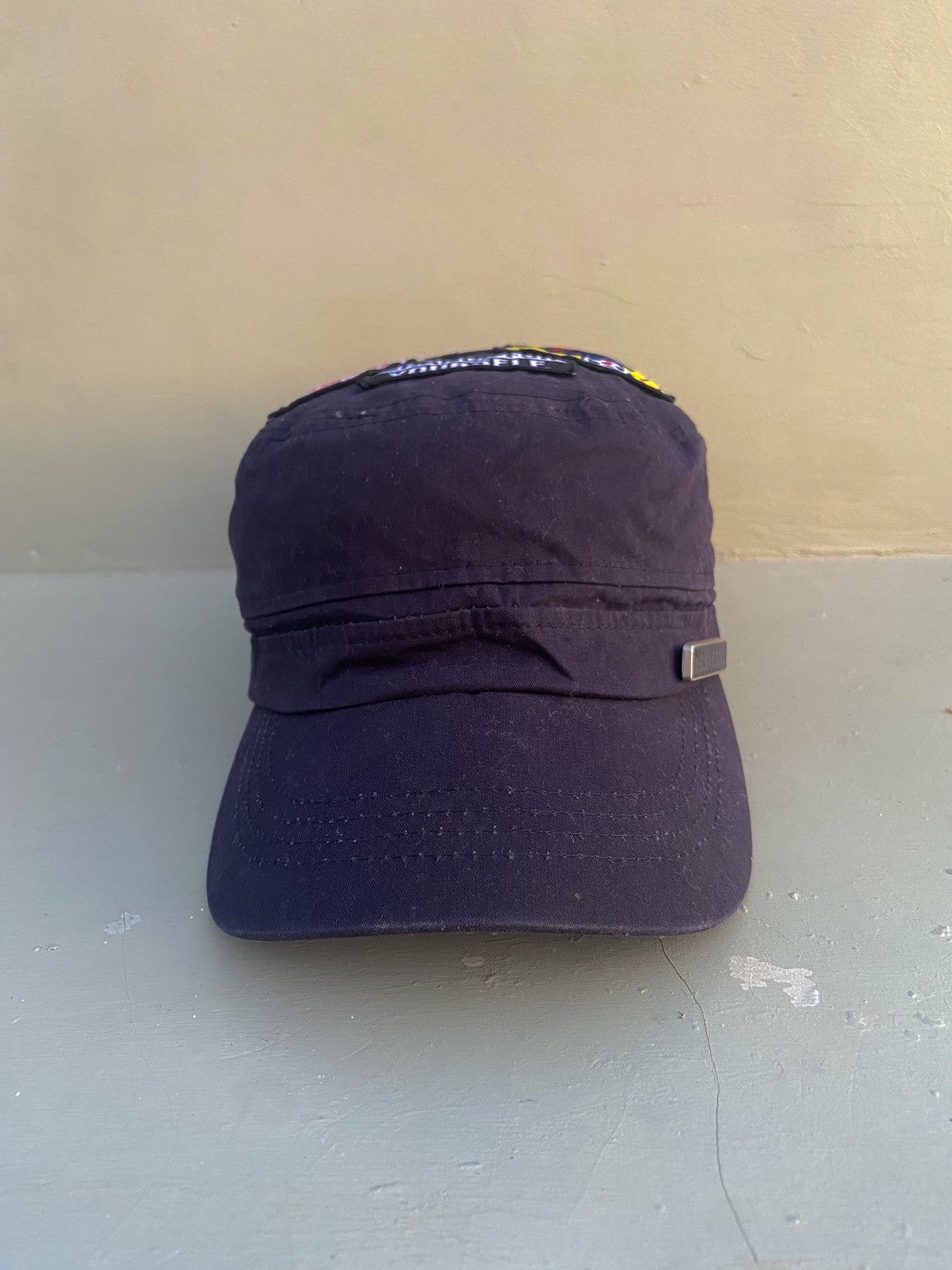 If Six Was Nine 2000s it street patrol hat with lots of embroidered emblems Size ONE SIZE - 3 Thumbnail