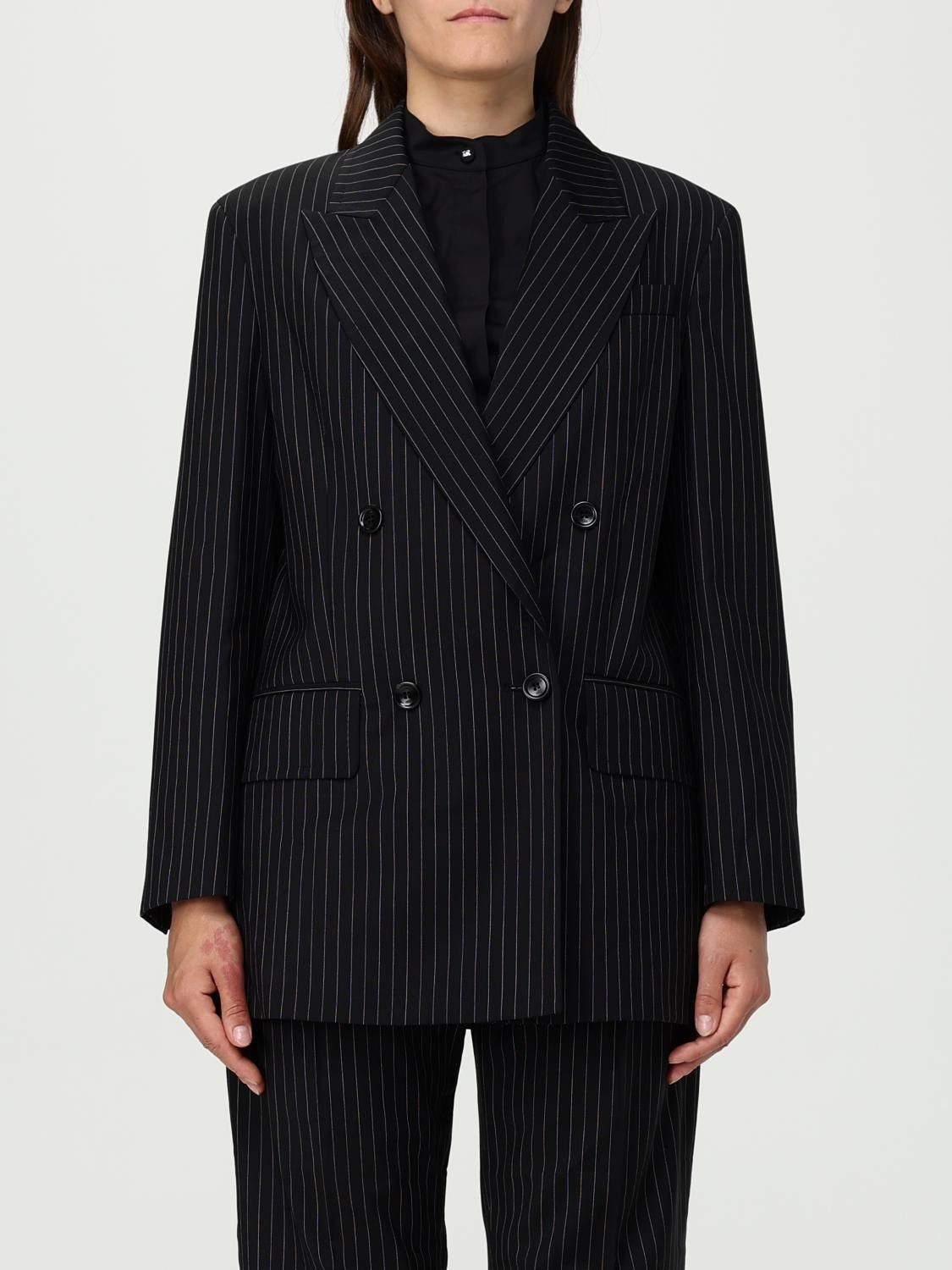 Max Mara Max Mara Jacket Woman Black Size S / US 4 / IT 40 - 1 Thumbnail