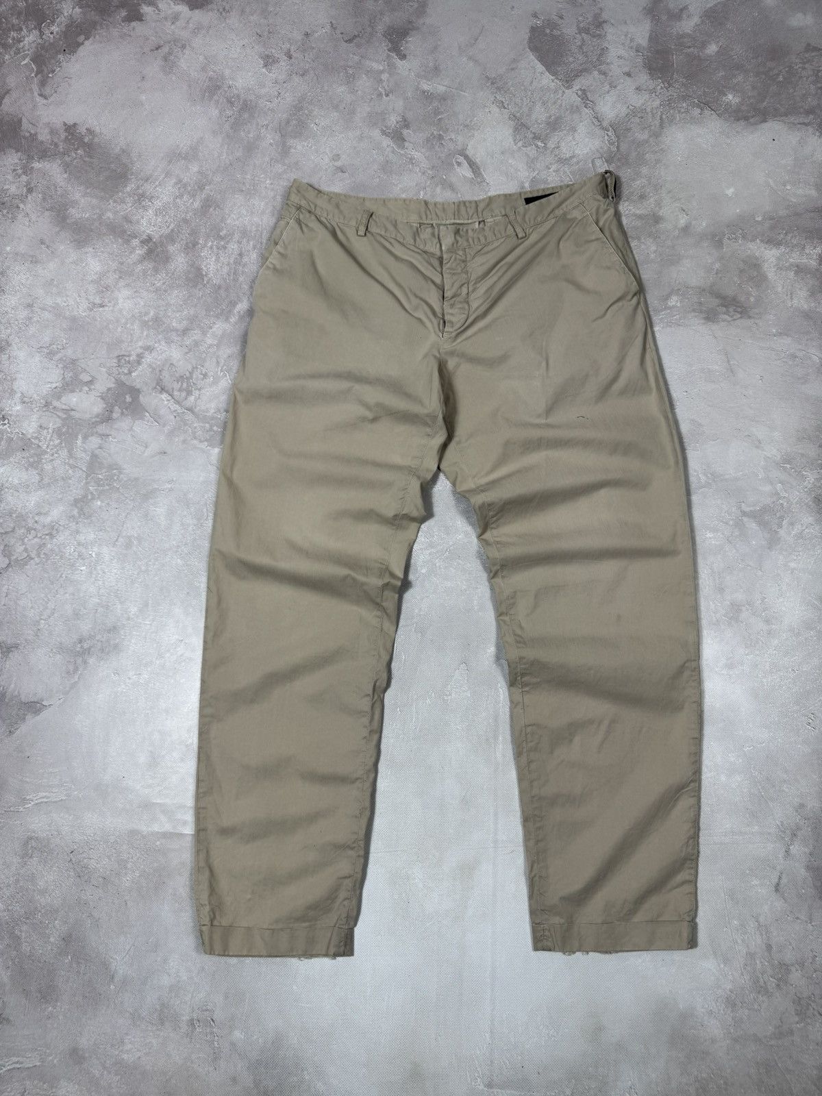 Prada Vintage Prada Distressed Chino Pants Size US 36 / EU 52 - 1 Thumbnail