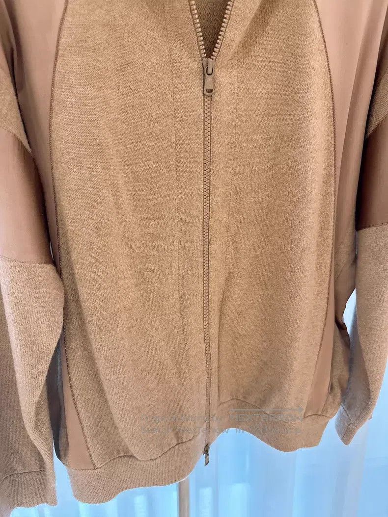 Brunello Cucinelli Brunello Cucinelli Caramel Color Silk Satin and Cashmere B Size XS / US 0-2 / IT 36-38 - 3 Thumbnail