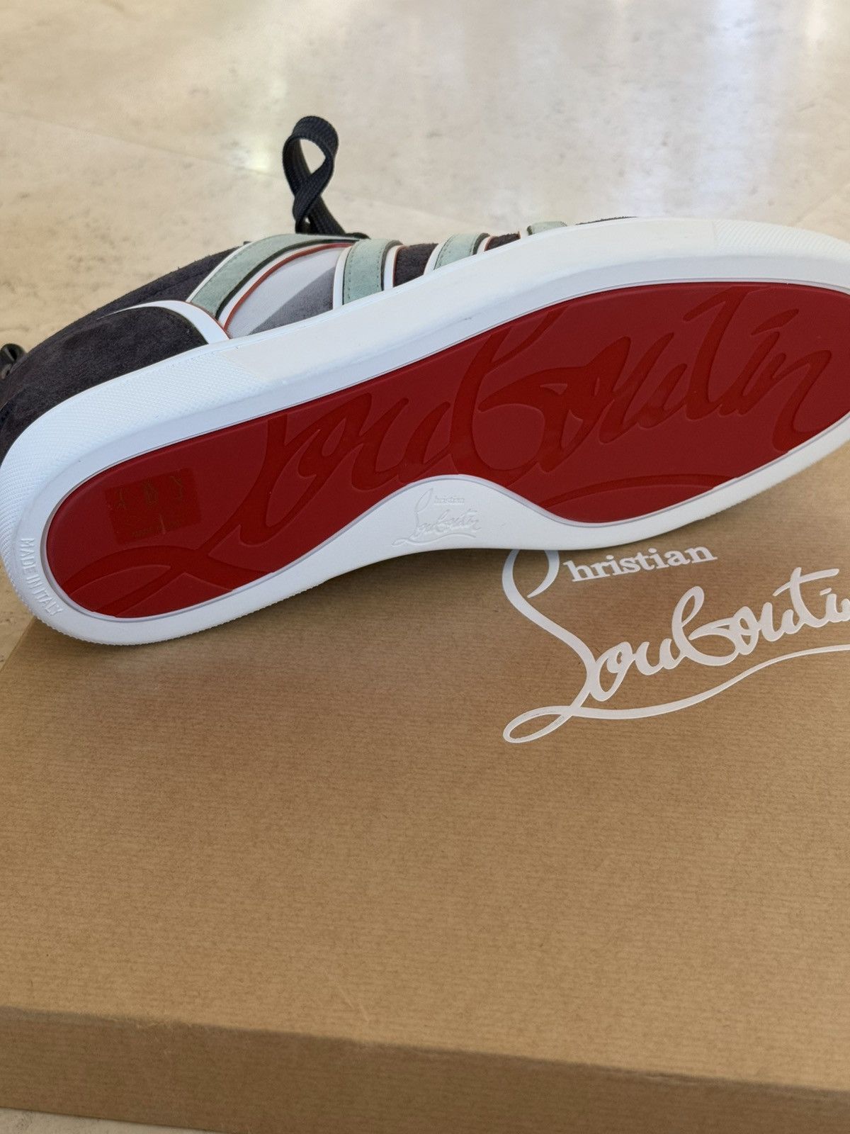 Christian Louboutin Christian Louboutin Navy Sneakers Size US 9 / EU 42 - 6 Thumbnail