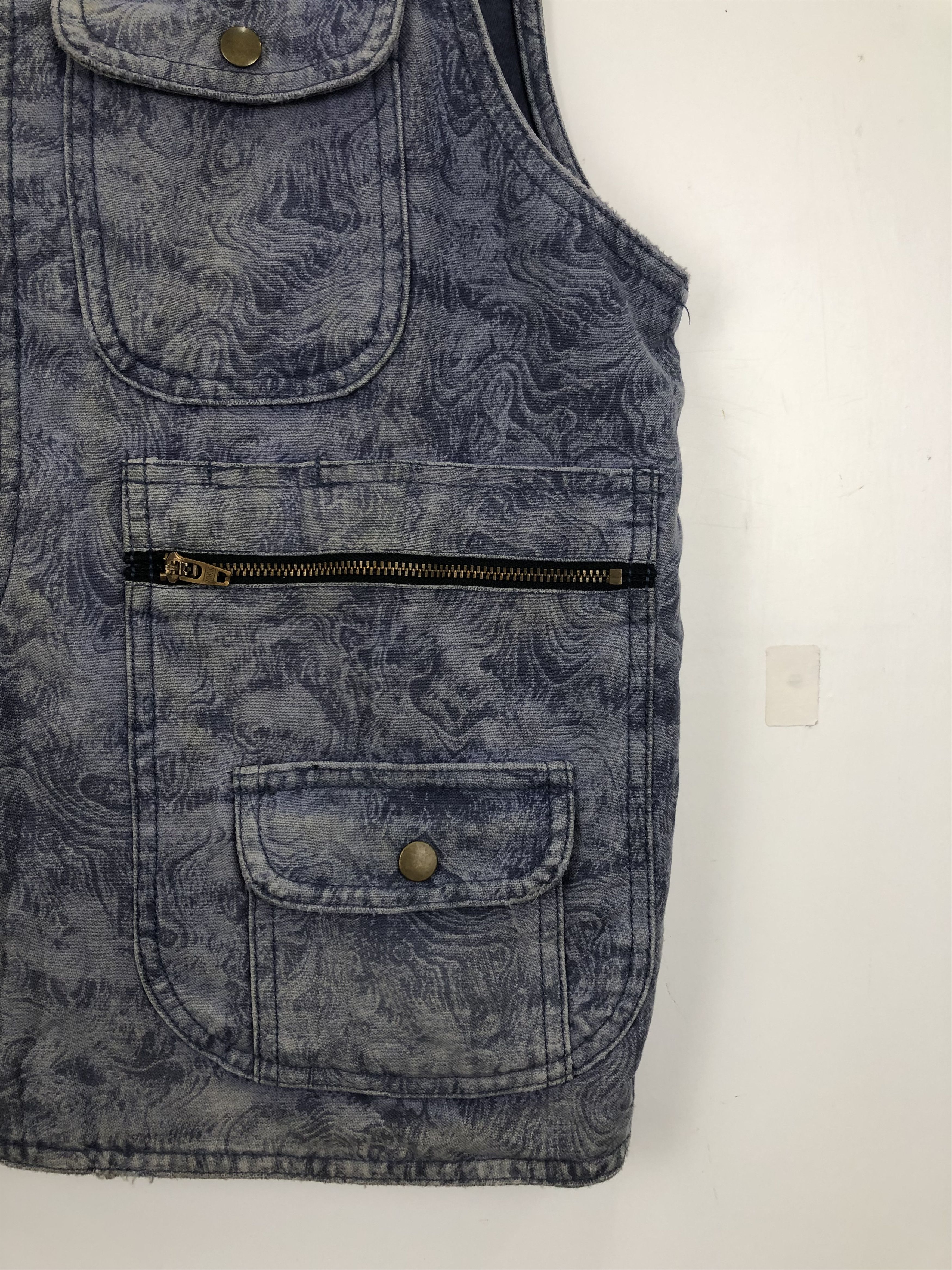 Japanese Brand Vintage Japanese Brand Sleeveless Jacket J0705 Size 38L - 7 Thumbnail