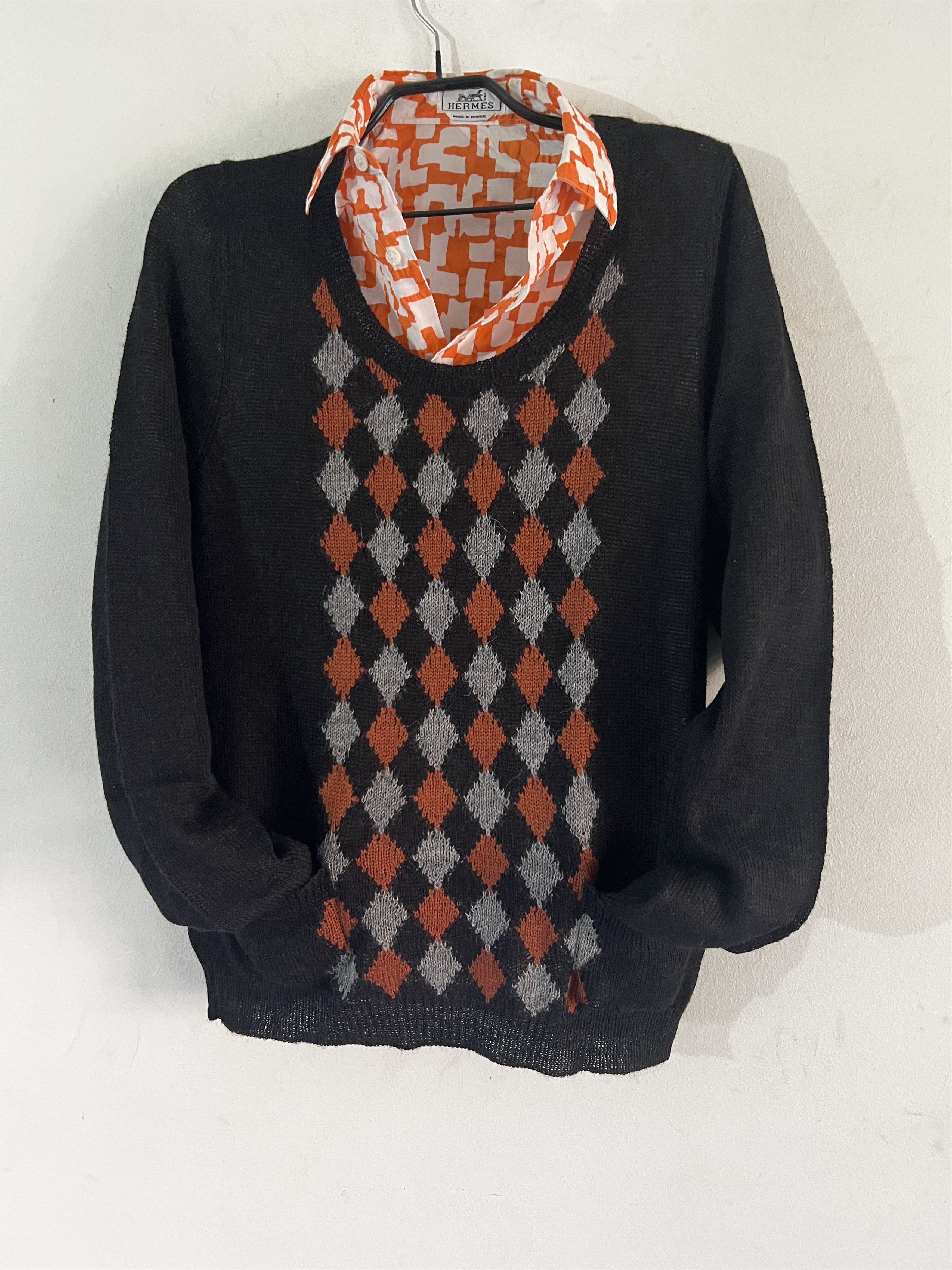 Hermes Hermes Stylized Monogram Shirt Size US M / EU 48-50 / 2 - 14 Thumbnail