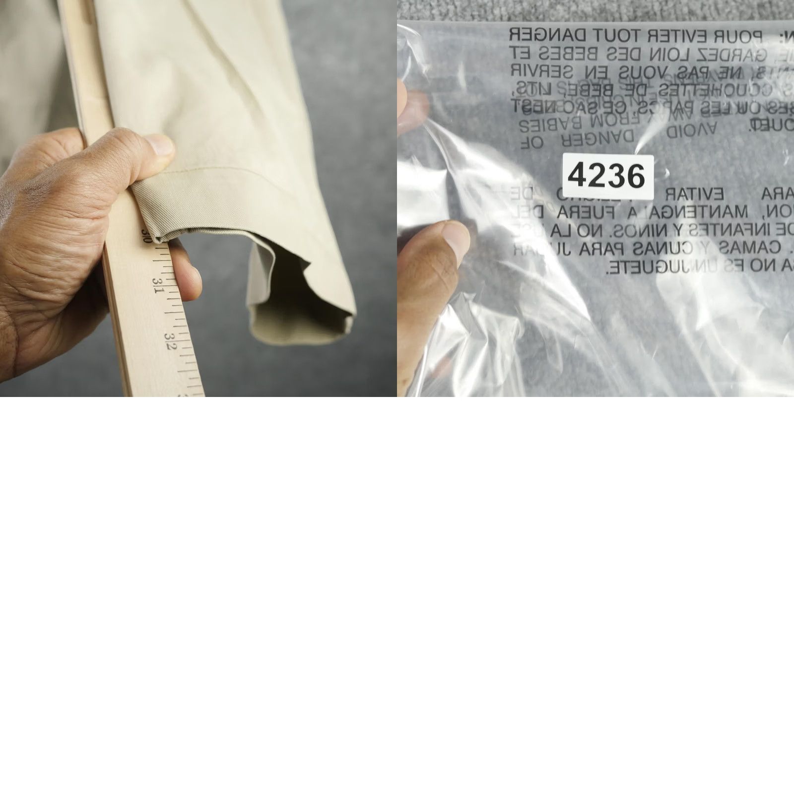 Polo Ralph Lauren VINTAGE Polo Ralph Lauren Pants Mens 34x31 Beige Cargo Canvas Utility Workwear Loose Size US 34 / EU 50 - 10 Thumbnail