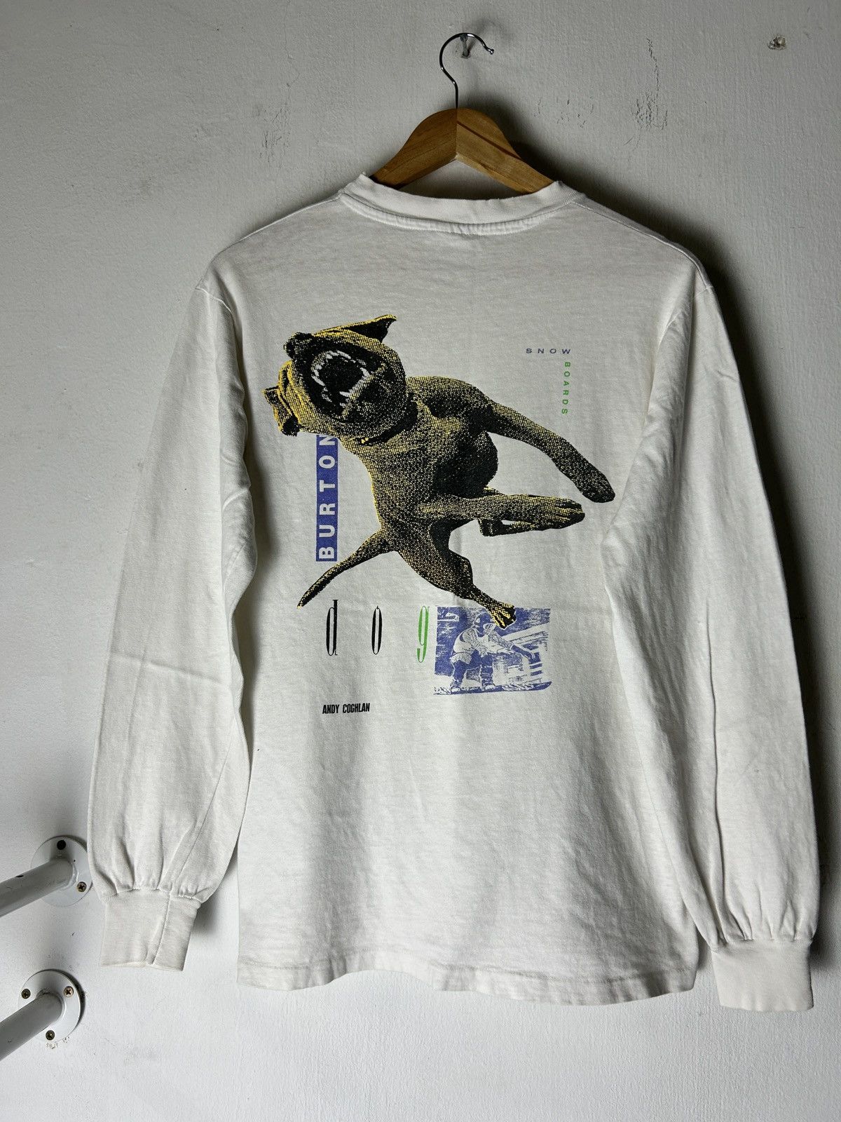 Burton RARE ! Vintage Burton Snowboards Andy Coghlan Tee Size US M / EU 48-50 / 2 - 1 Thumbnail
