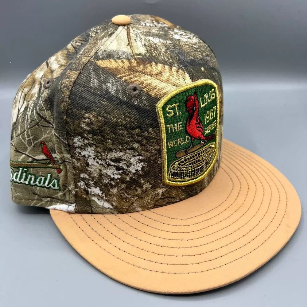 New Era St. Louis Cardinals Hat Men 7 1/2 Realtree Fitted Cap Size ONE SIZE - 1 Thumbnail
