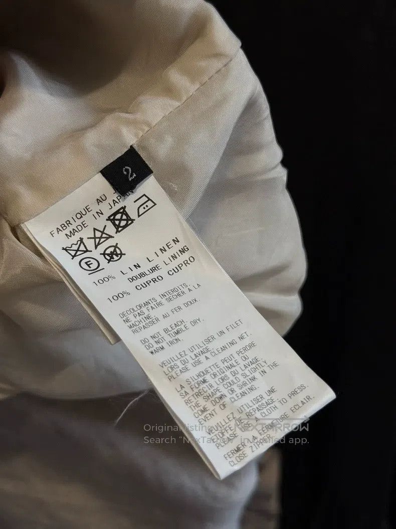 Yohji Yamamoto Yohji Yamamoto Linen jacket Size US M / EU 48-50 / 2 - 3 Thumbnail