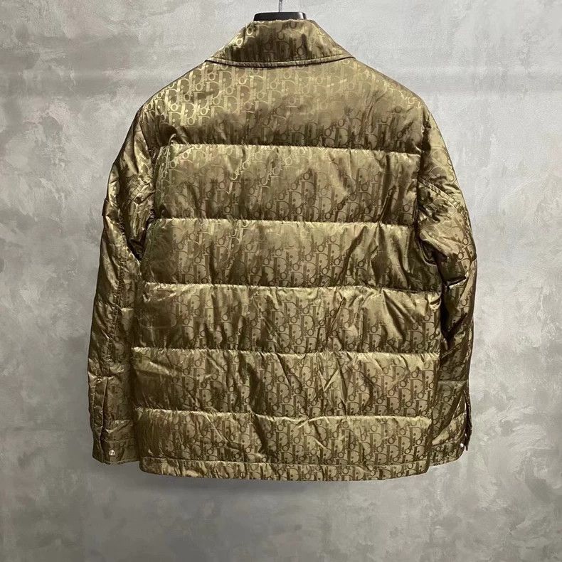 Dior Dior The latest brown thin full-print pattern logo down jac Size US M / EU 48-50 / 2 - 2 Thumbnail