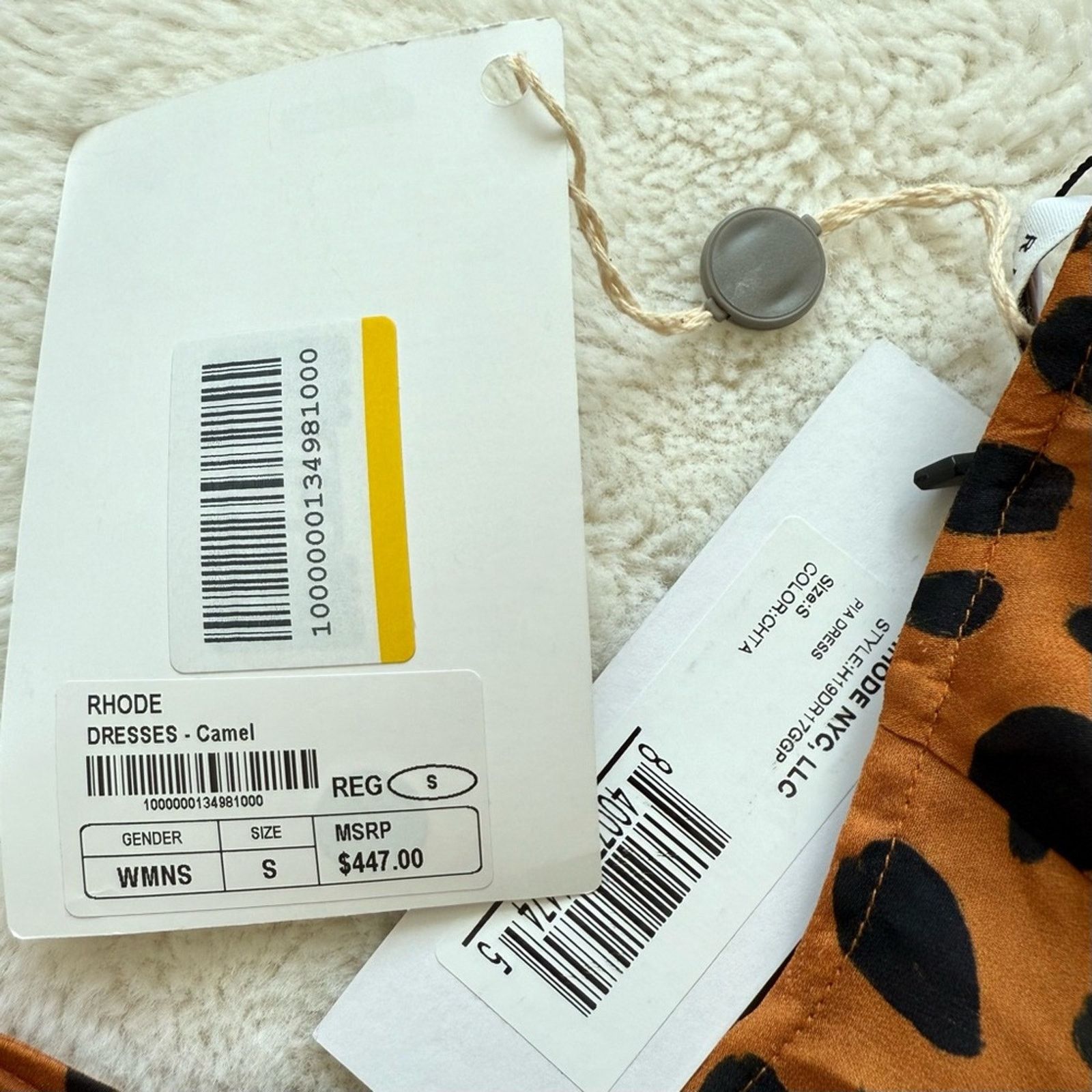 RHODE NWT! RHODE Cheetah Dress, size S, MSRP. 447$ Size S / US 4 / IT 40 - 6 Thumbnail
