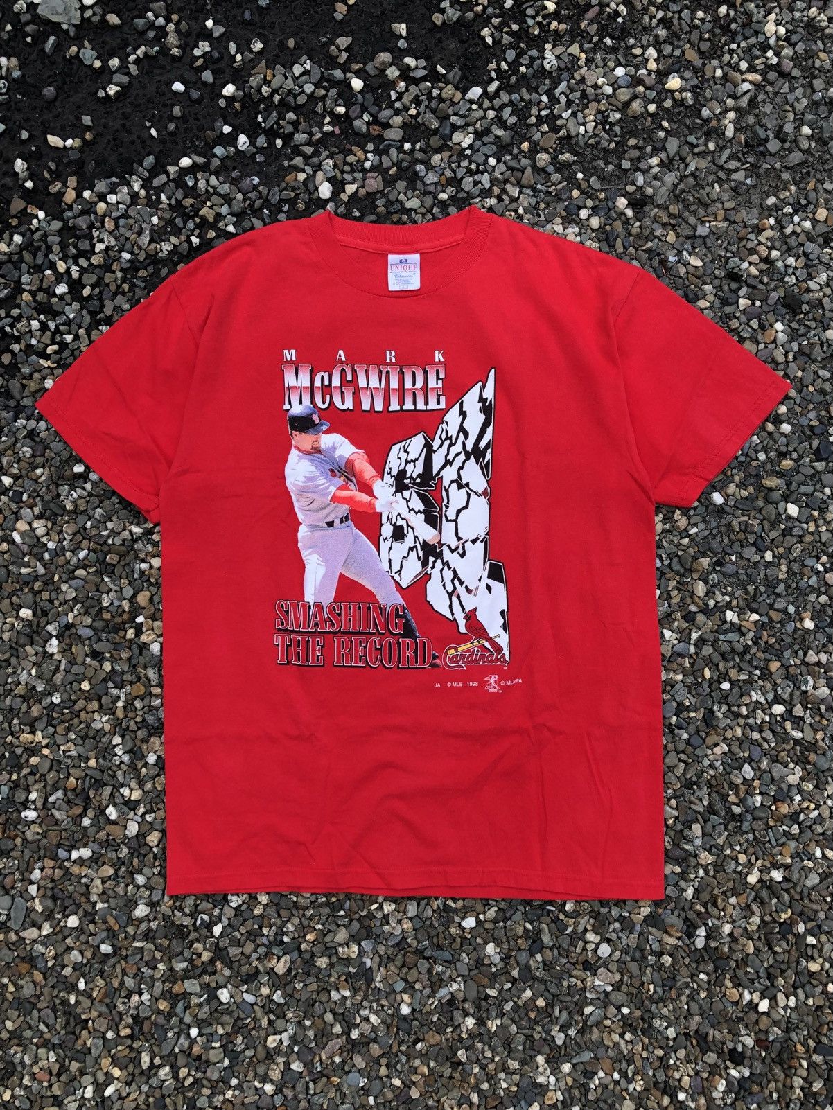 MLB Vintage 1998 MLB St. Louis Cardinals Mark McGwire T-Shirt Size US L / EU 52-54 / 3 - 1 Thumbnail