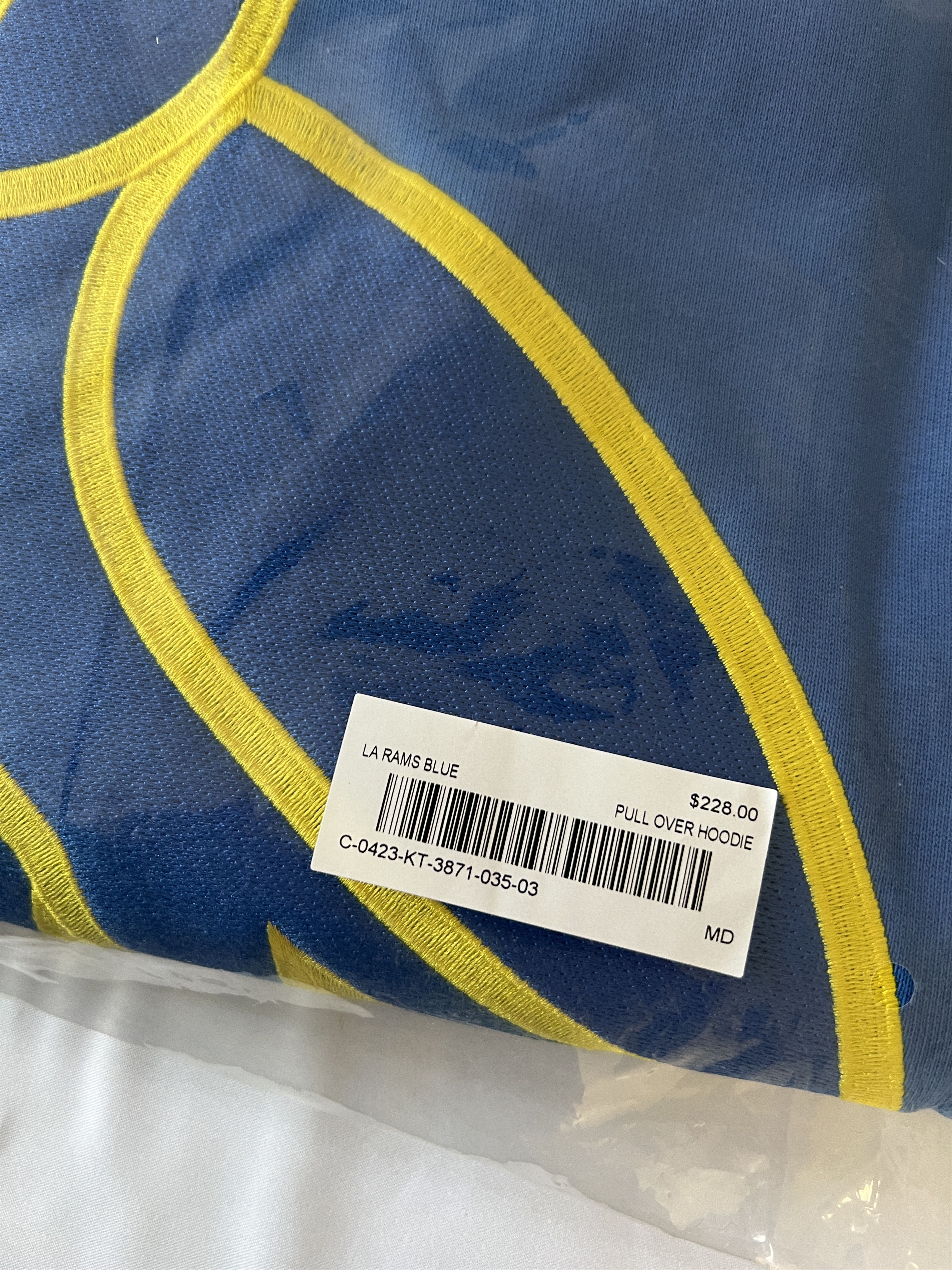 Drake *RARE* OVO x NFL Los Angeles Rams OG Owl Hoodie Size US M / EU 48-50 / 2 - 3 Thumbnail
