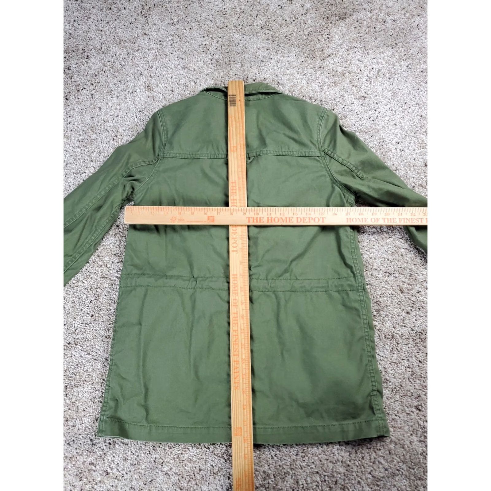 Madewell Madewell Military Jacket XS Womens Green Full Zip Canvas Pockets Army Jacket Size XS / US 0-2 / IT 36-38 - 7 Thumbnail