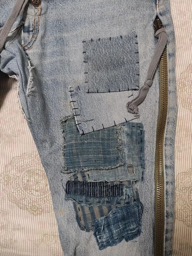 Greg Lauren GREG LAUREN size 1 Double jeans 2504-Nextarrow Size US 28 / EU 44 - 2 Thumbnail