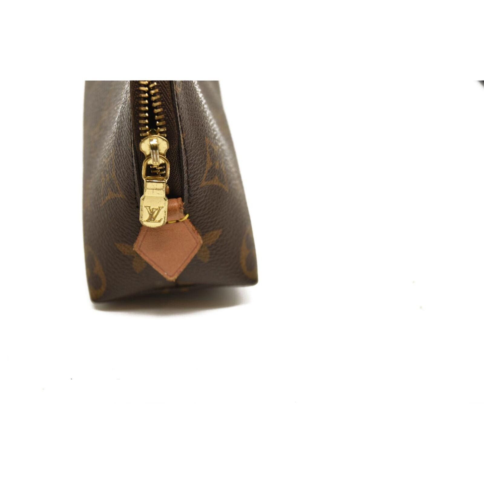 Louis Vuitton LOUIS VUITTON Monogram Cosmetic Pouch SR3290 Size ONE SIZE - 9 Thumbnail