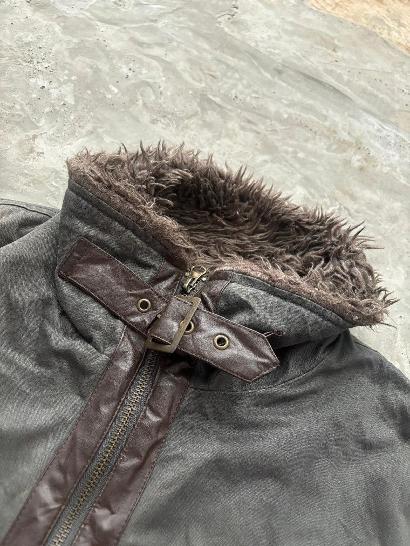 If Six Was Nine Japanese fur punk jacket ifsixwasnine lgb style Size US M / EU 48-50 / 2 - 3 Thumbnail
