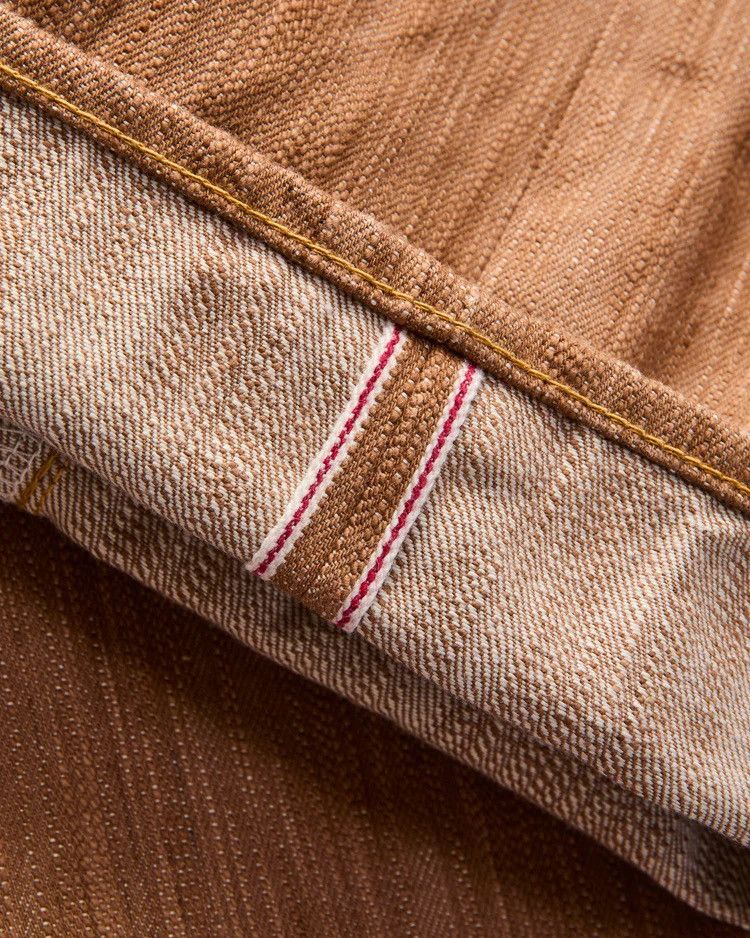 Oni ONI DENIM 275-AWA AWA-KAKISHIBU KINARI 20oz Selvedge Denim Size US 38 / EU 54 - 8 Thumbnail