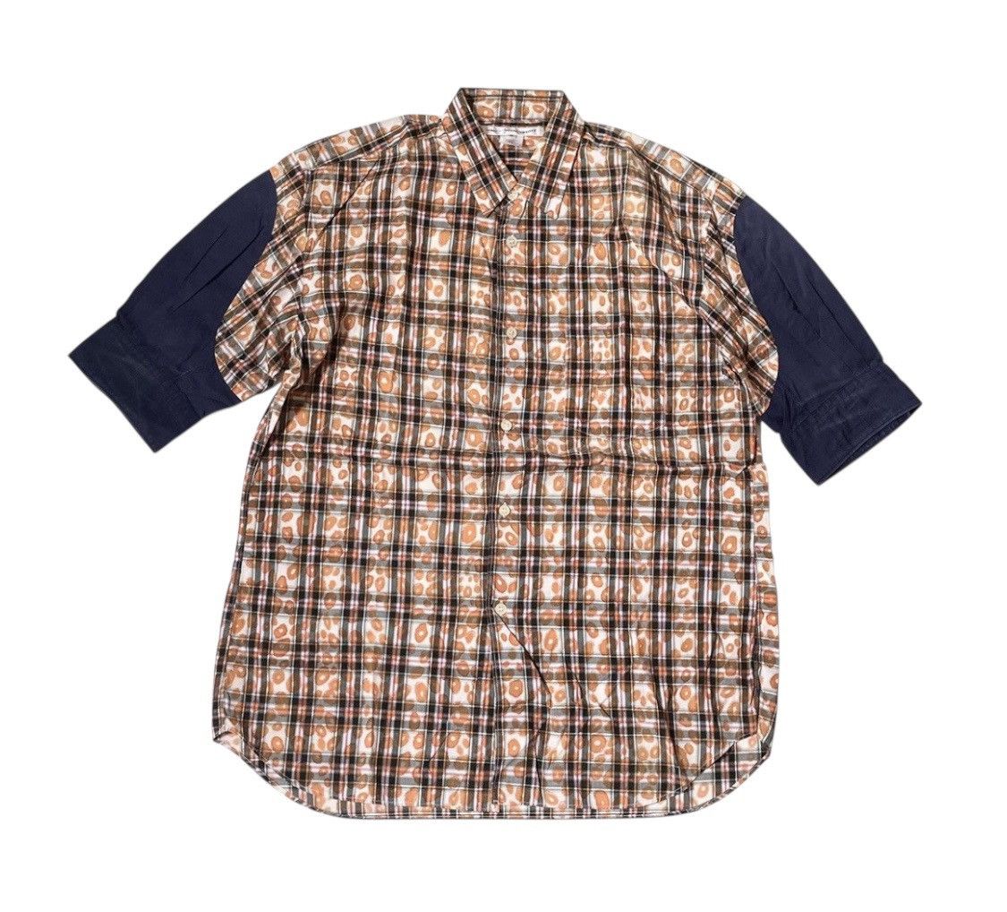 Comme des Garcons Vintage CDG SHIRT multi pattern shirt Size US M / EU 48-50 / 2 - 1 Thumbnail