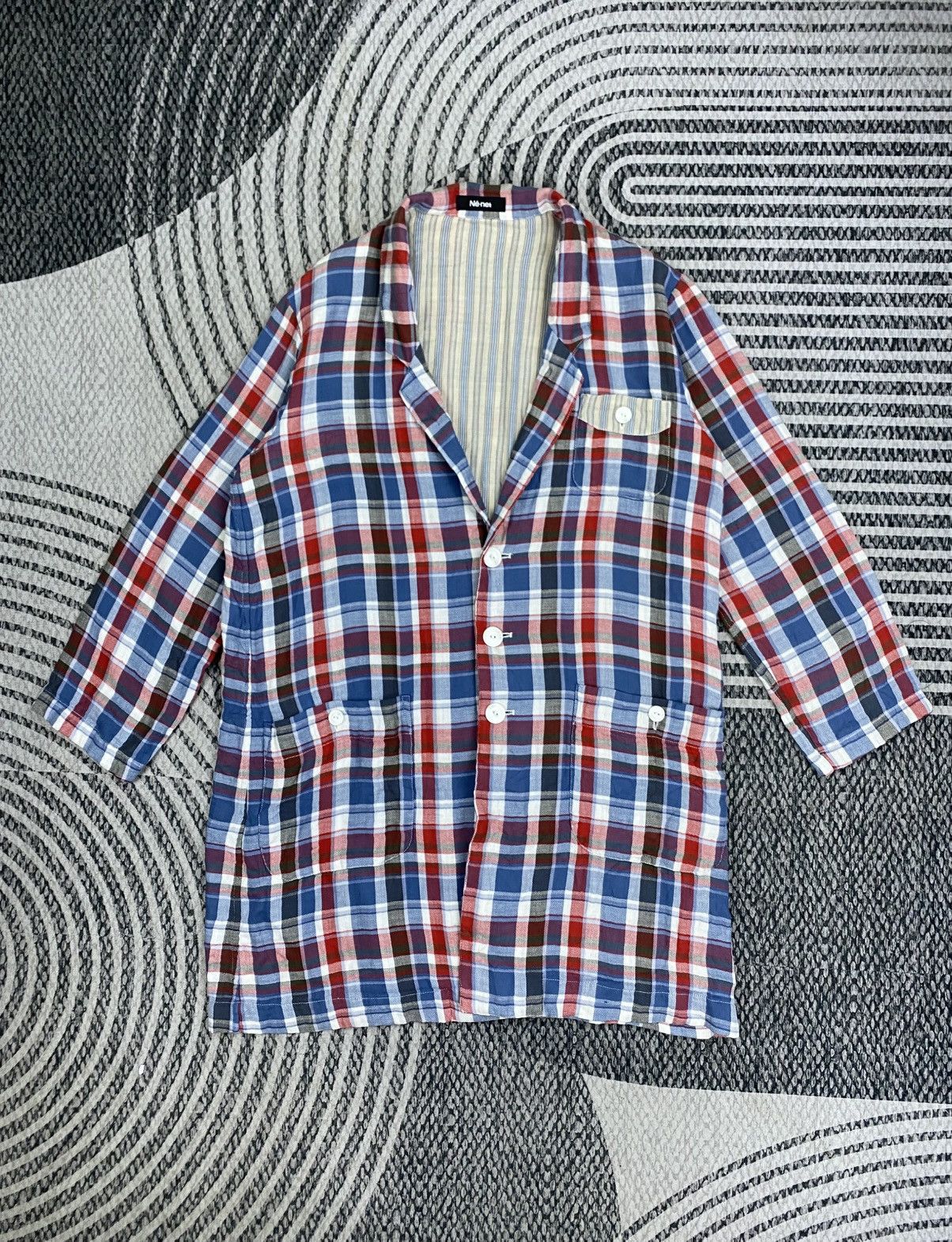 Ne-Net Vintage Ne-Net Checked Style Button Up Shirt Size US M / EU 48-50 / 2 - 1 Thumbnail