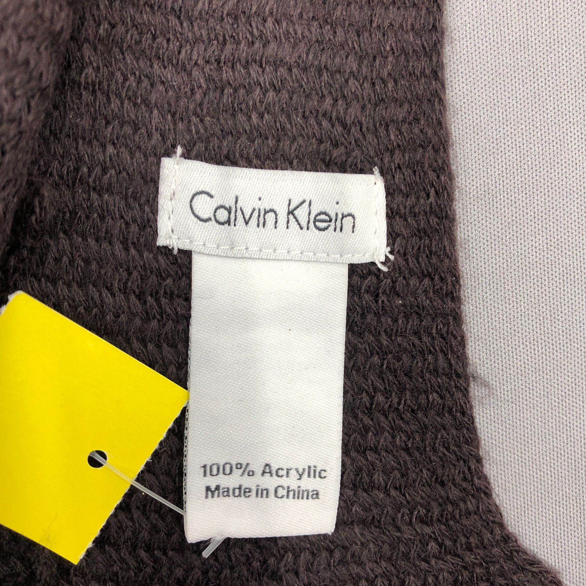 Calvin Klein Vintage Calvin Klein Scarf Muffler Wool Knit Scarves Size ONE SIZE - 5 Thumbnail