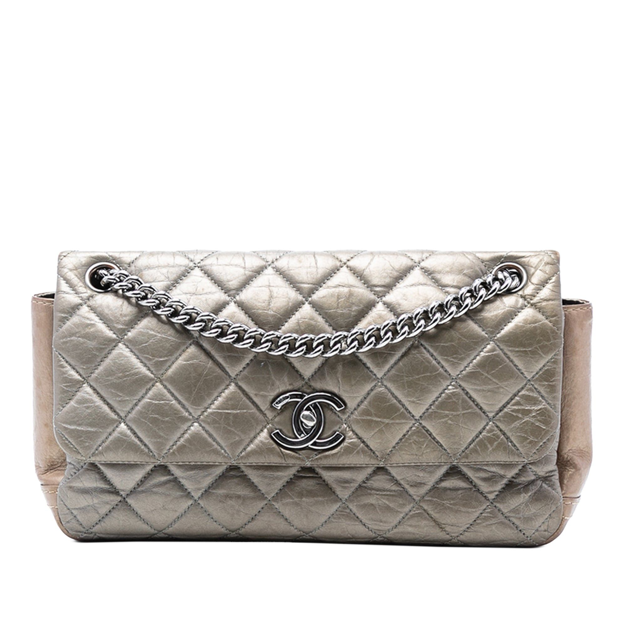 Chanel Small Bicolor Quilted Aged Calfskin Lady Pearly Flap Size ONE SIZE - 1 Thumbnail