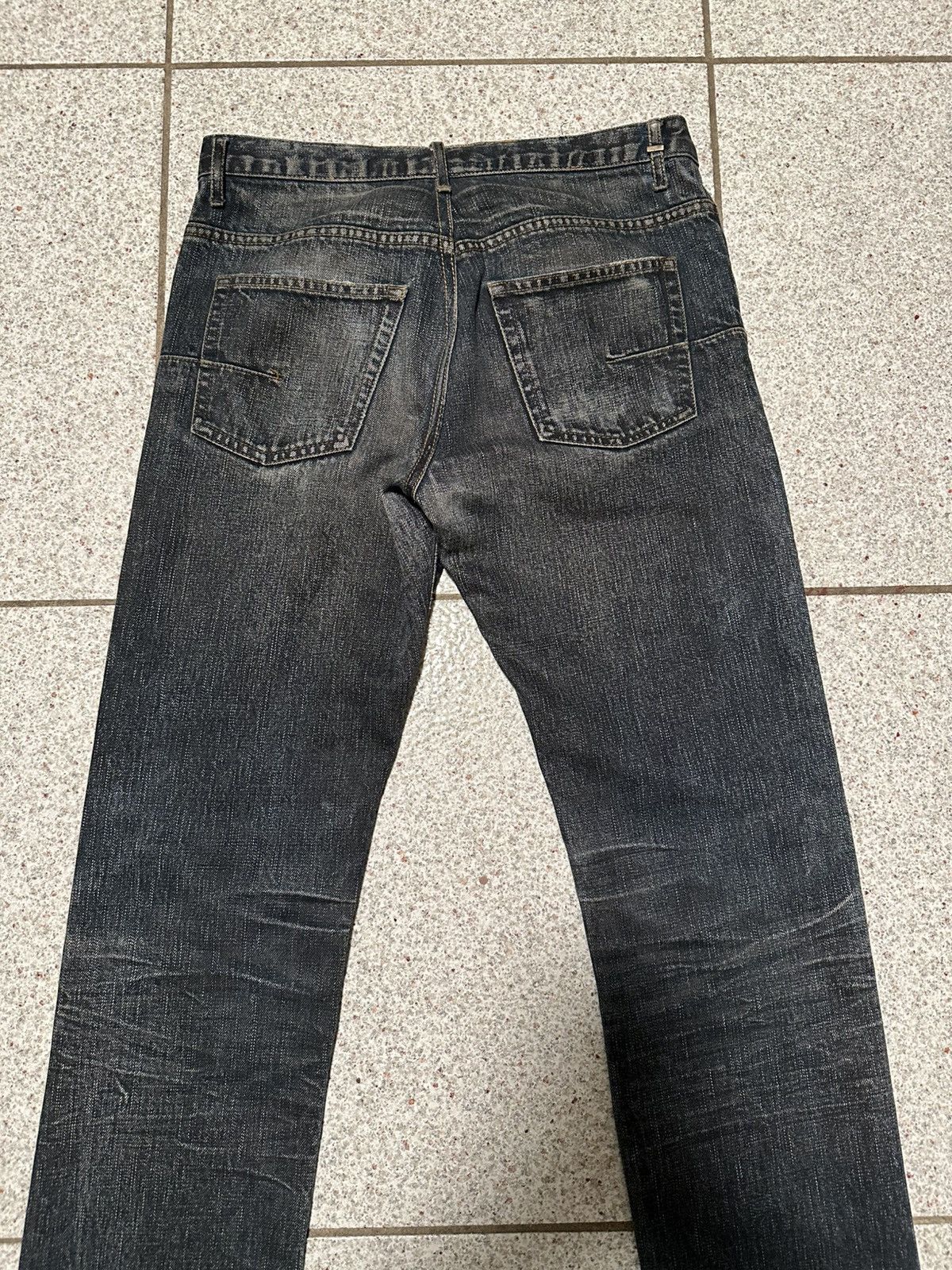 Dior Dior Homme SS03 “Follow Me” Mudwash Indigo Clawmark Denim Size US 30 / EU 46 - 7 Thumbnail