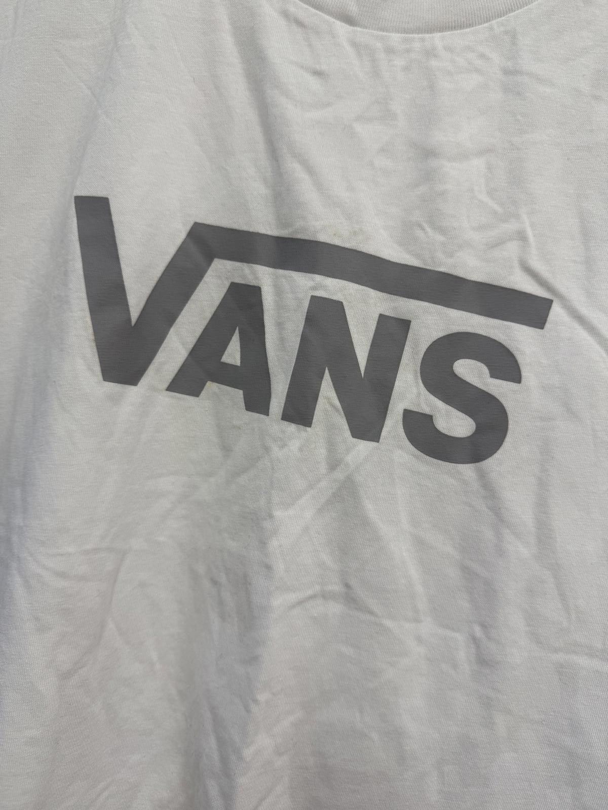 Vans Vans White Logo T-Shirt Large Size ONE SIZE - 4 Thumbnail