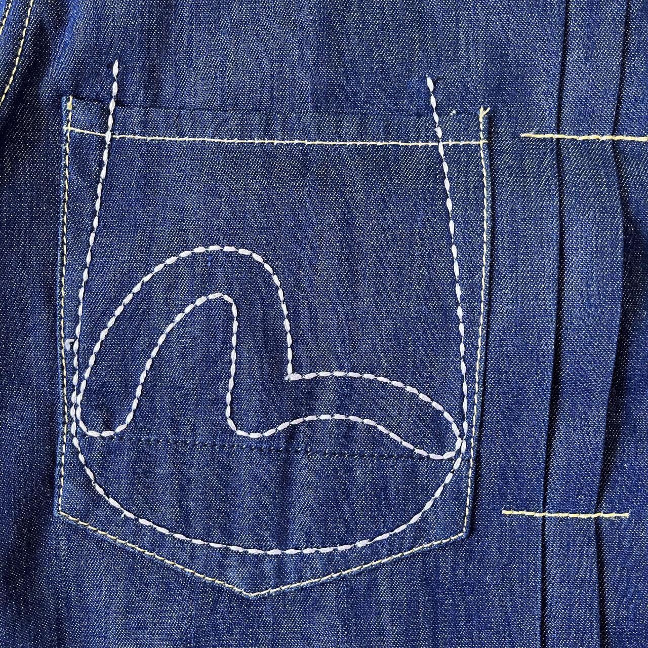 Evisu Evisu Seagull Denim Jacket Size US XL / EU 56 / 4 - 5 Thumbnail