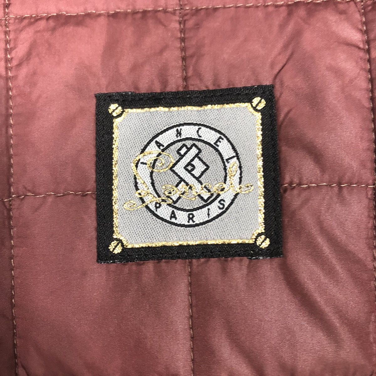 Japanese Brand × Lancel × Vintage 📌Vintage Button Jacket Lancel Quilted Design Issey Miyake Size M / US 6-8 / IT 42-44 - 17 Thumbnail