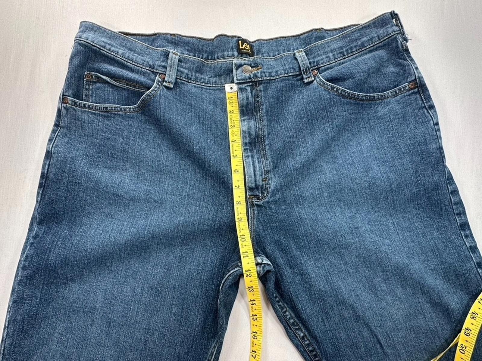 Lee Lee Regular Fit 5-Pocket Denim Jeans Blue Men 46/29 Size US 44 / EU 60 - 6 Thumbnail