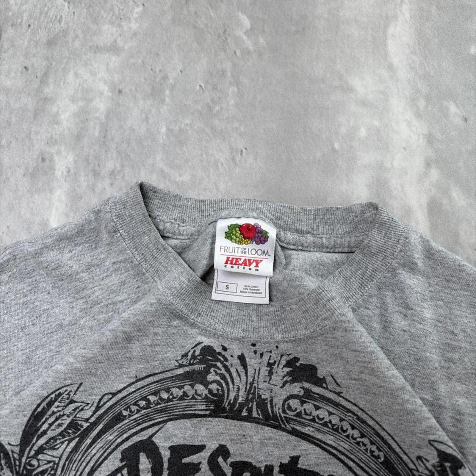 Other Y2K Grey Despite The Wolves Grunge Skull Skater T-Shirt Size US S / EU 44-46 / 1 - 6 Thumbnail