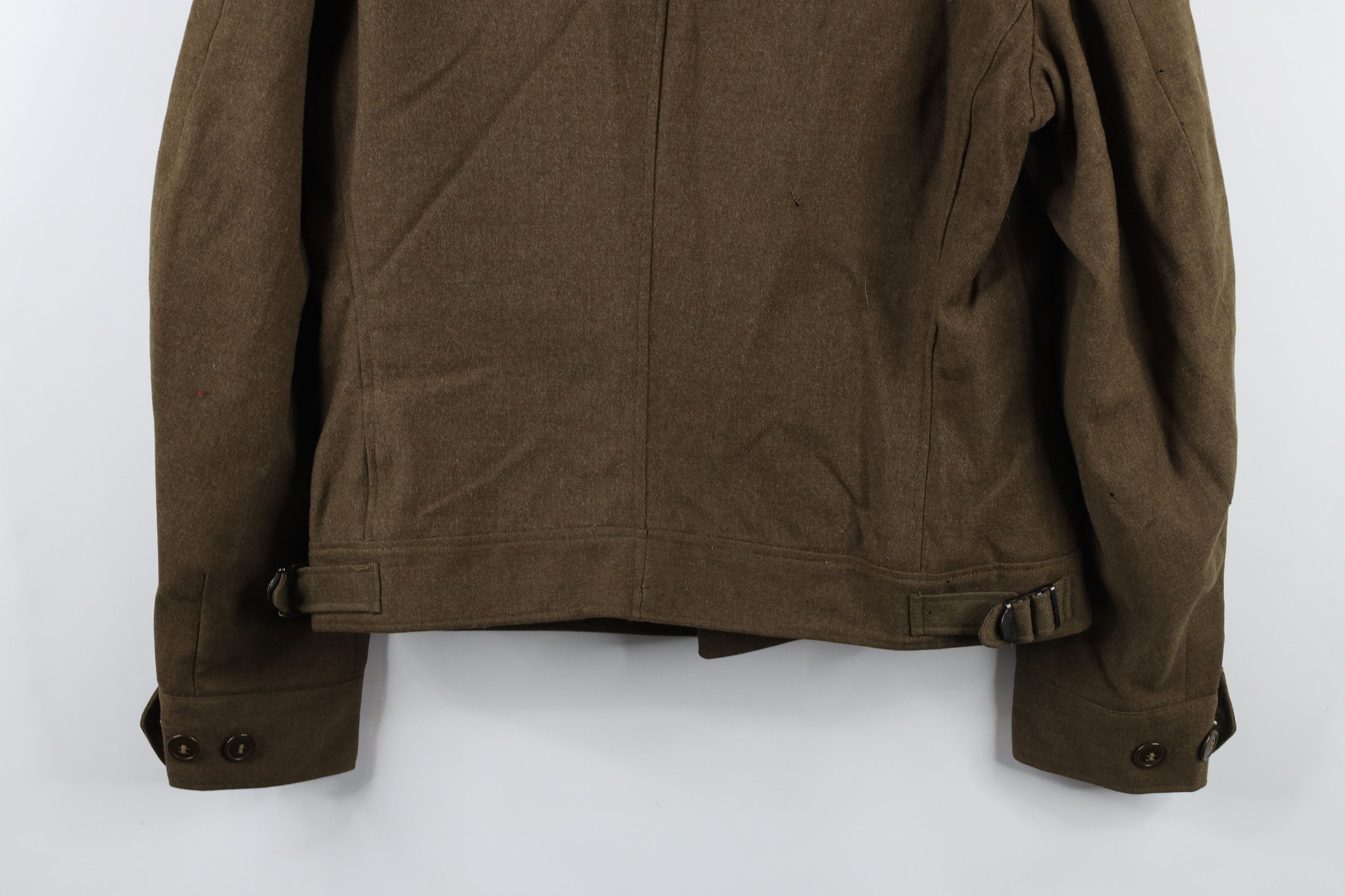 Vintage Vintage 40s World War II Military Wool OD Field Jacket USA Size US L / EU 52-54 / 3 - 17 Thumbnail