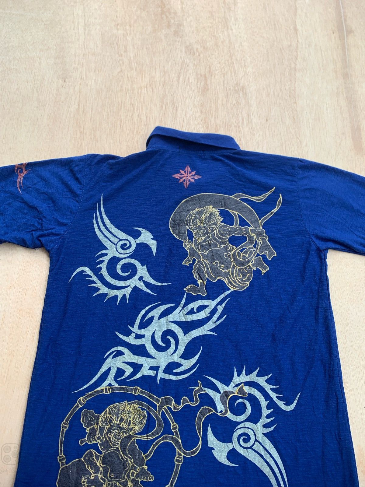 Hysteric Glamour × If Six Was Nine × Japanese Brand Y2k Japanese Lap Wing sukajan Shirt Size US M / EU 48-50 / 2 - 2 Thumbnail