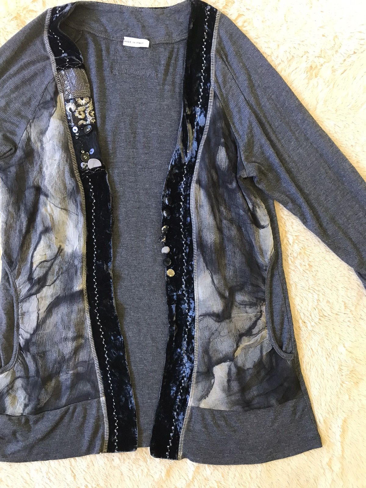Other Vintage Cardigan Kimono Made In Italy Japanese Style Size M / US 6-8 / IT 42-44 - 4 Thumbnail