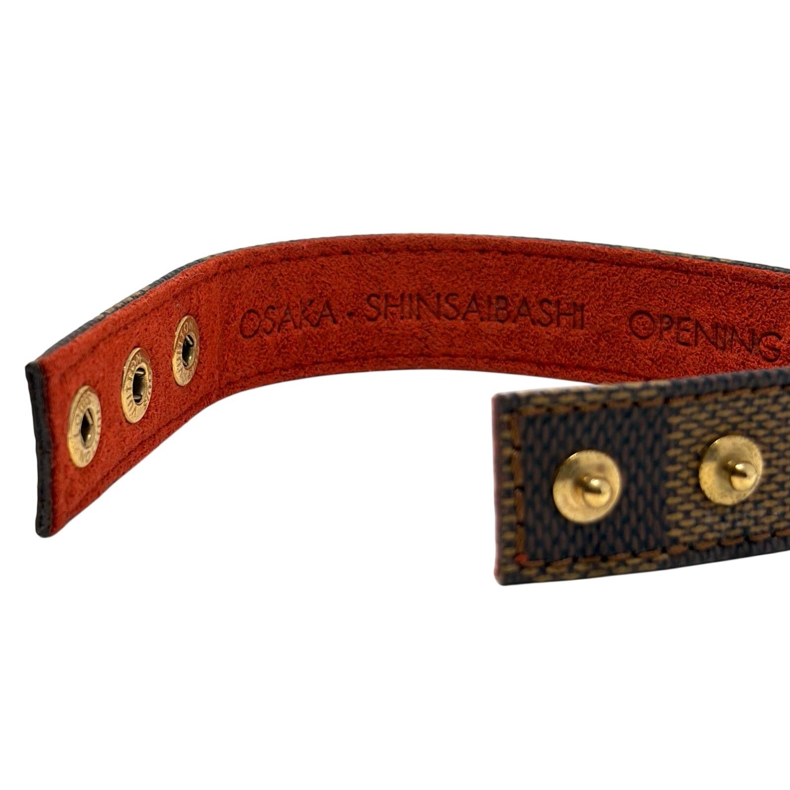 Louis Vuitton Louis Vuitton Damier Snap Bracelet Size ONE SIZE - 9 Thumbnail