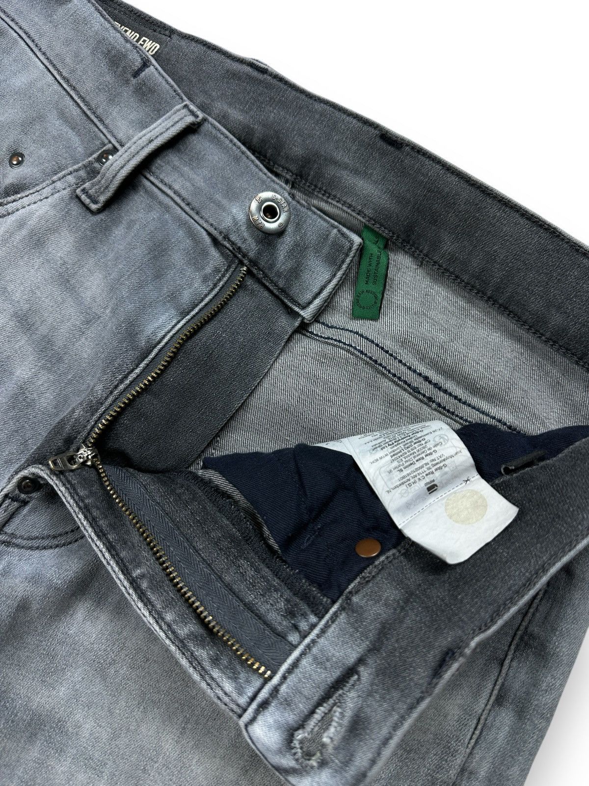 G-Star G-Star Raw Revend FWD Skinny Stretch Denim Jeans W30 L32 Size US 30 / EU 46 - 7 Thumbnail