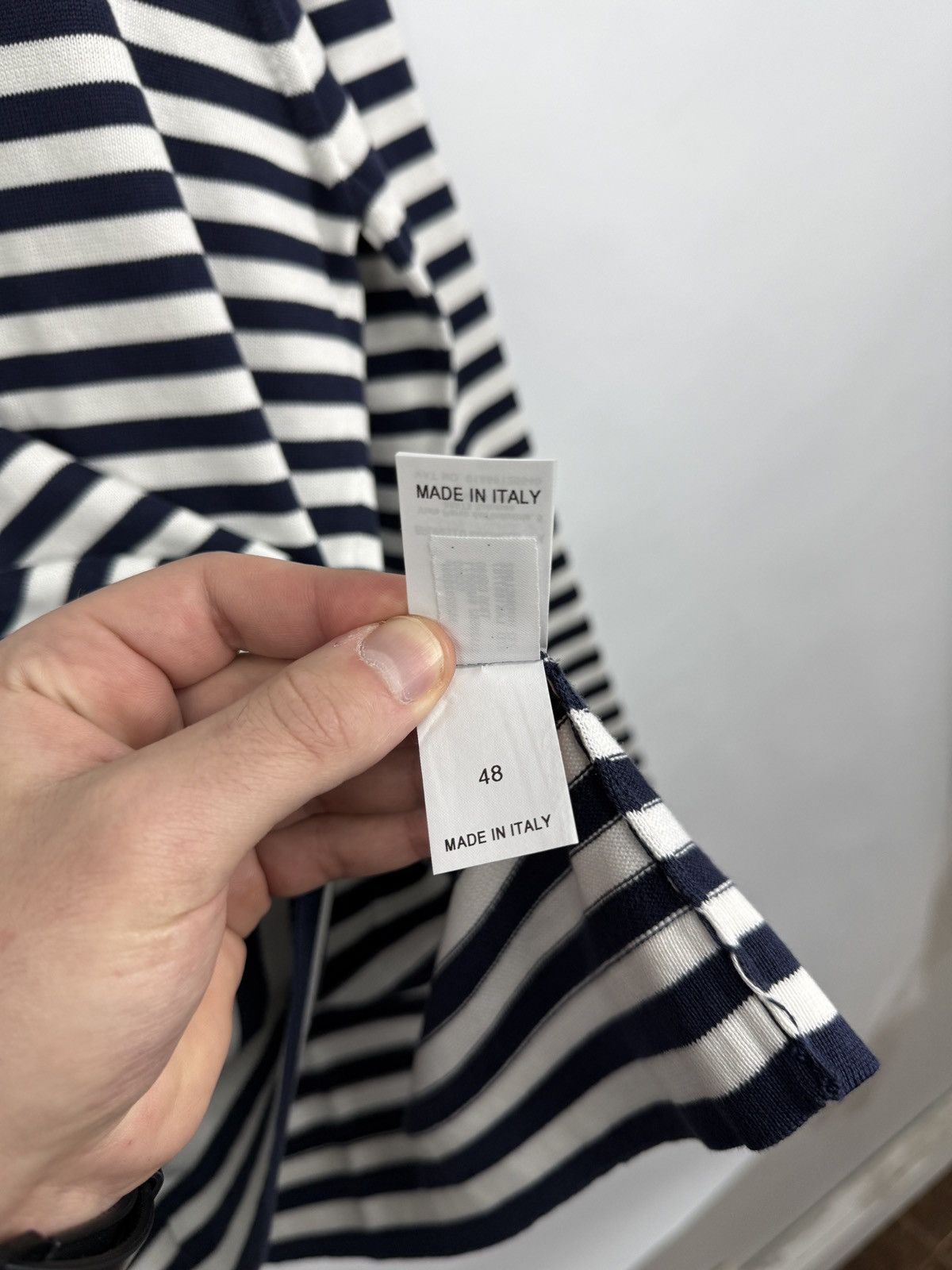 Brunello Cucinelli 🇮🇹 Brunello Cucinelli Luxury Striped Sweater Made in Italy Size US L / EU 52-54 / 3 - 12 Thumbnail