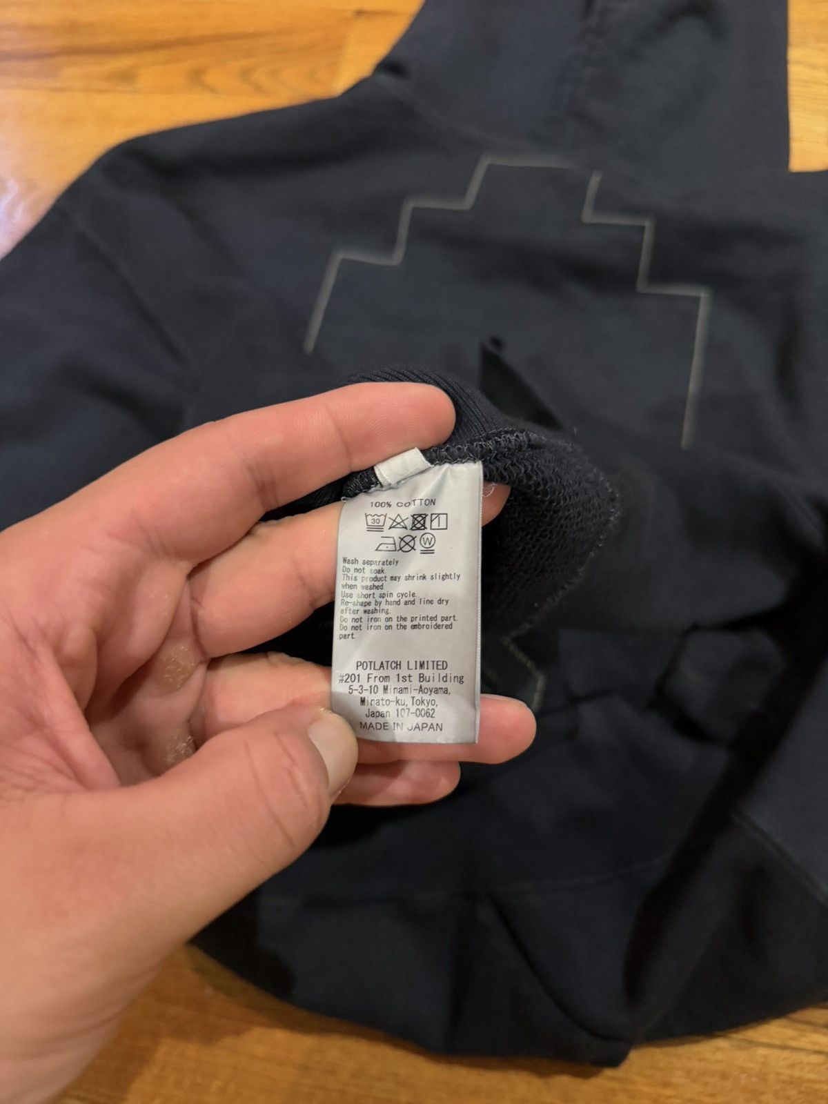 Cav Empt Cav Empt Dark Navy Heavy Hoodie Size US L / EU 52-54 / 3 - 6 Thumbnail