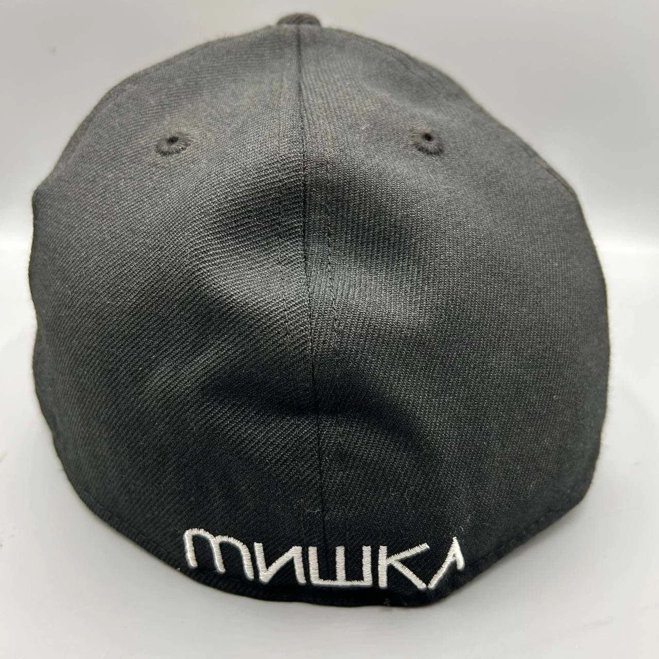 New Era Mishka Keep Watch Eyeball Hat Men 7 1/2 Black Fitted Wool Size ONE SIZE - 4 Thumbnail